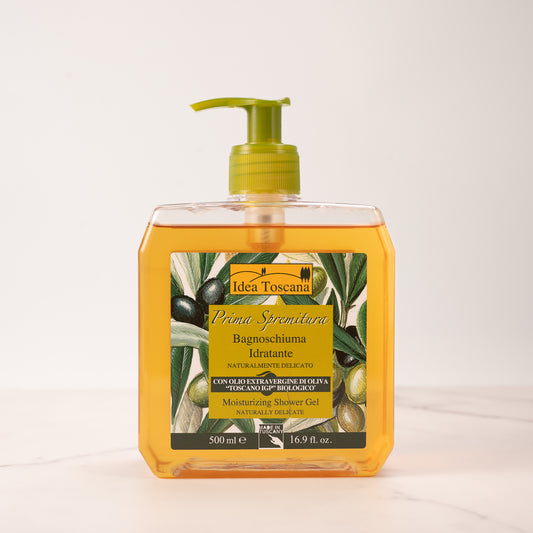Bagnoschiuma Idratante Prima Spremitura 500ml - Idea Toscana