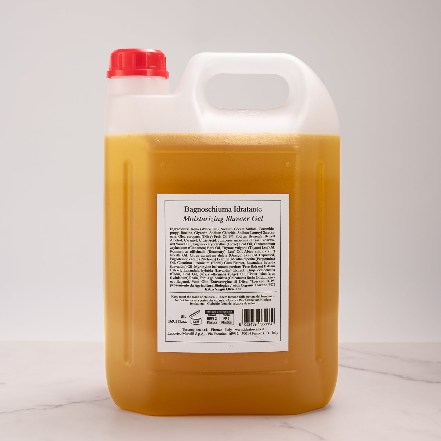 Prima Spremitura Moisturizing Shower Gel Refill 5L - Idea Toscana