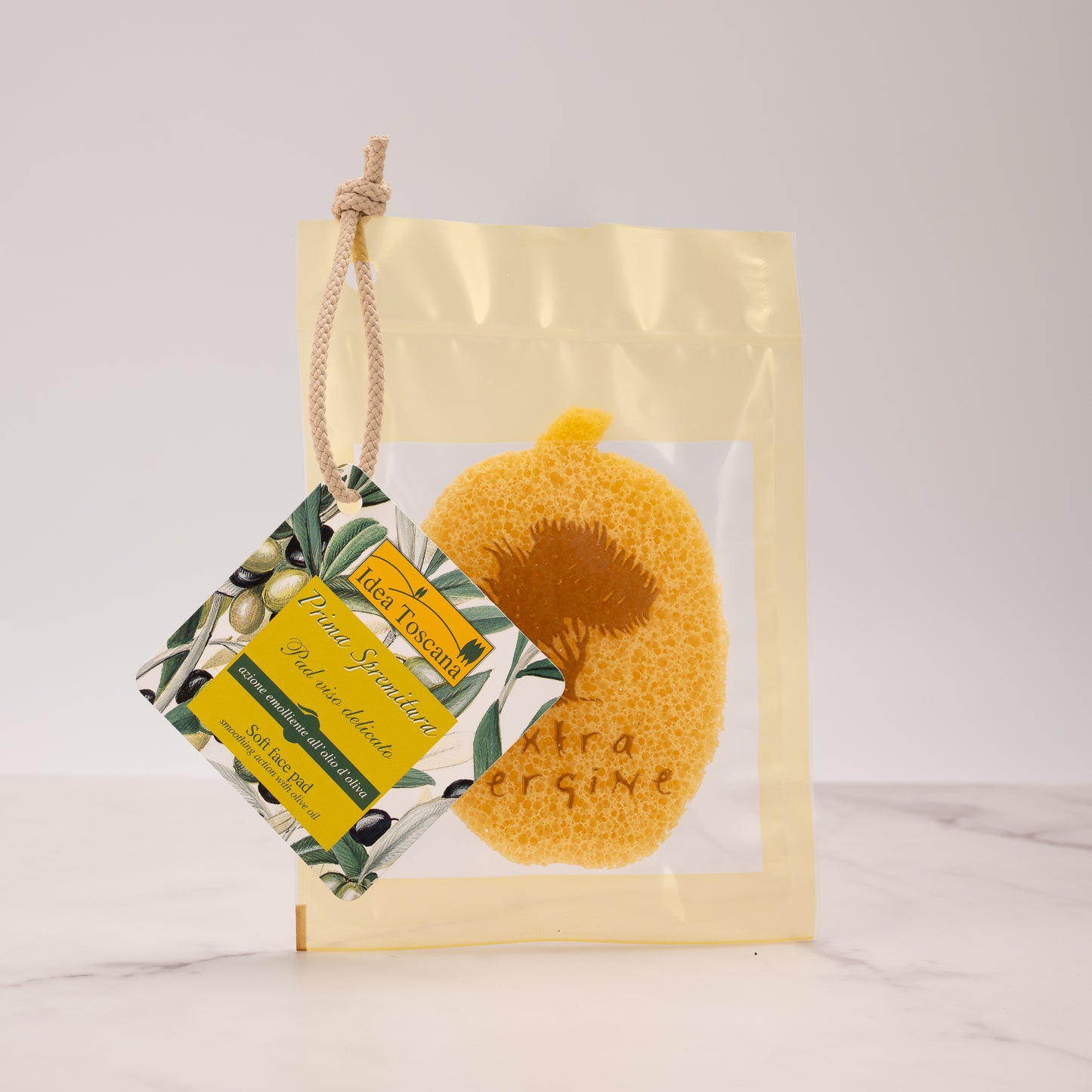 Olive oil face pad - Idea Toscana