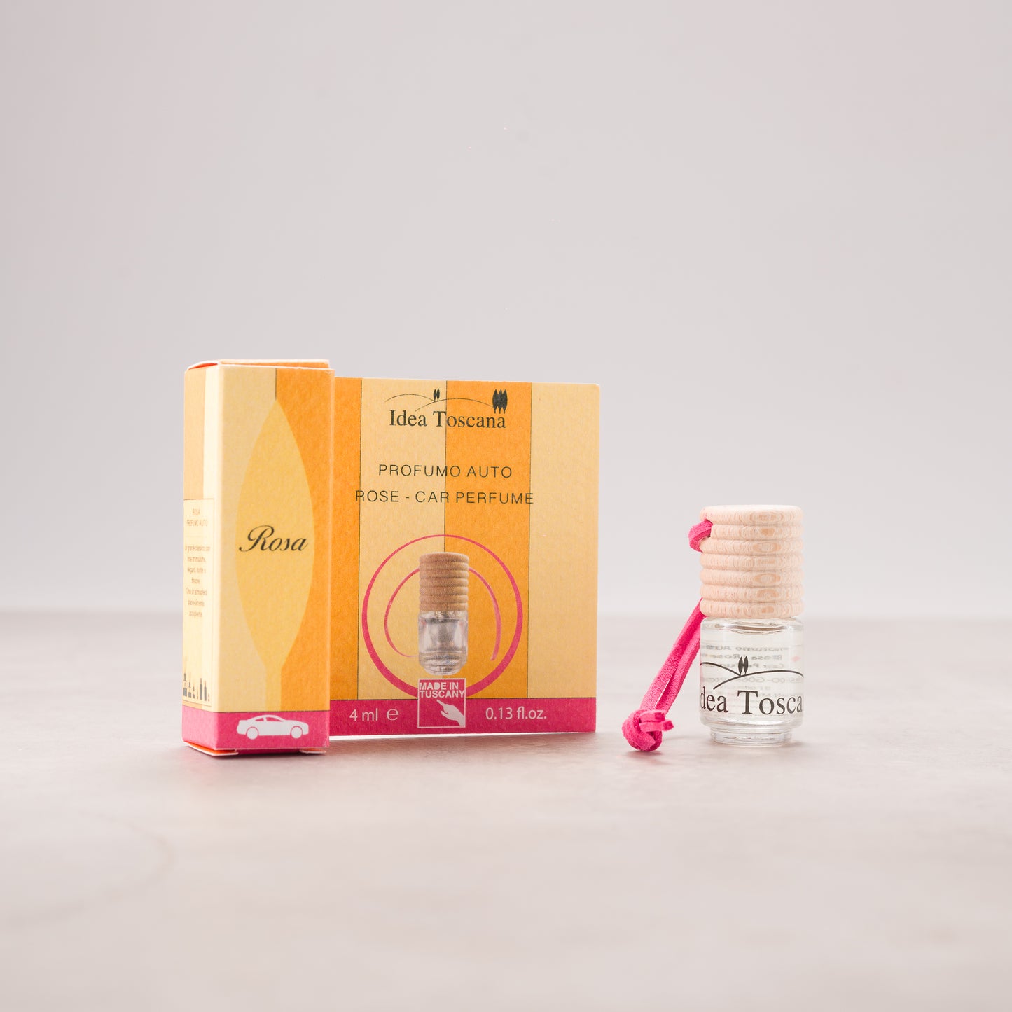 Profumatore Auto ROSA 4 ml - Idea Toscana
