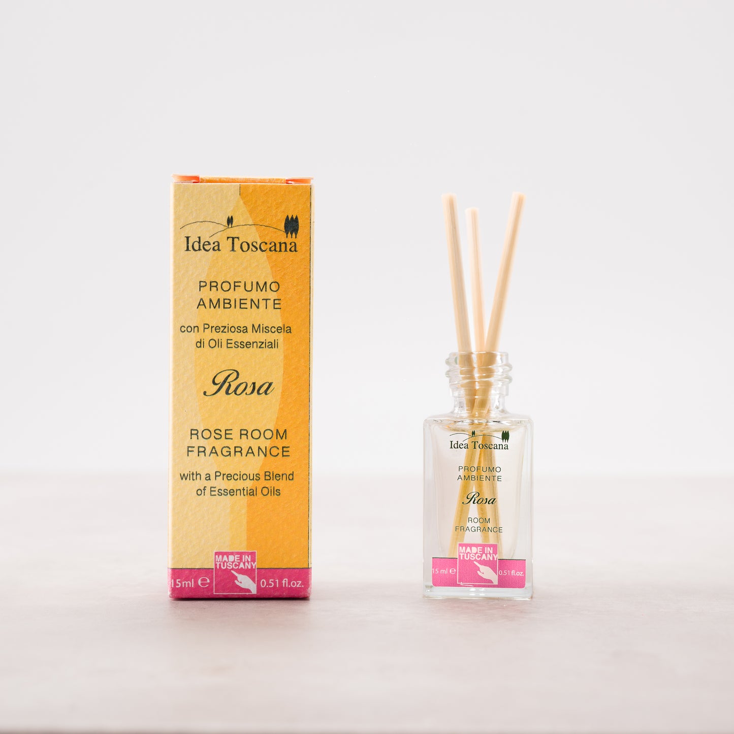 Profumo Ambiente ROSA 15ml - Idea Toscana