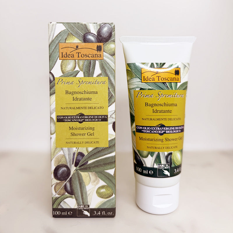 Bagnoschiuma Idratante Prima Spremitura 100ml - Idea Toscana