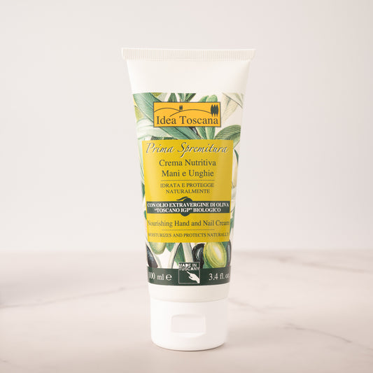 Crema nutritiva mani e unghie Prima Spremitura 100ml - Idea Toscana
