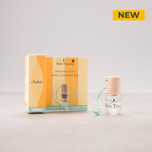 Profumatore Auto SALVIA 4 ml - Idea Toscana