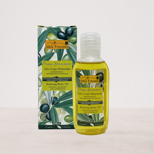 Relaxing Body Oil Prima Spremitura - Idea Toscana