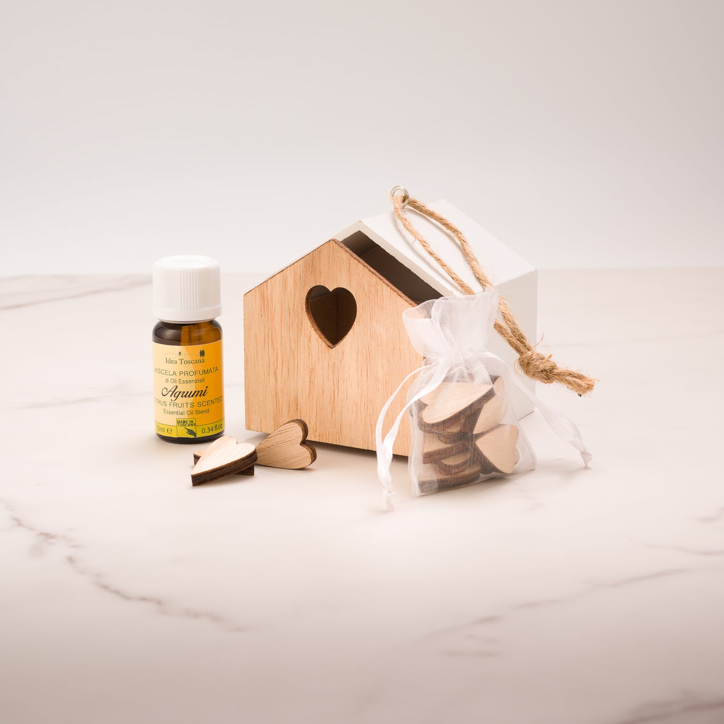 Gift idea Box of essential oils - Idea Toscana