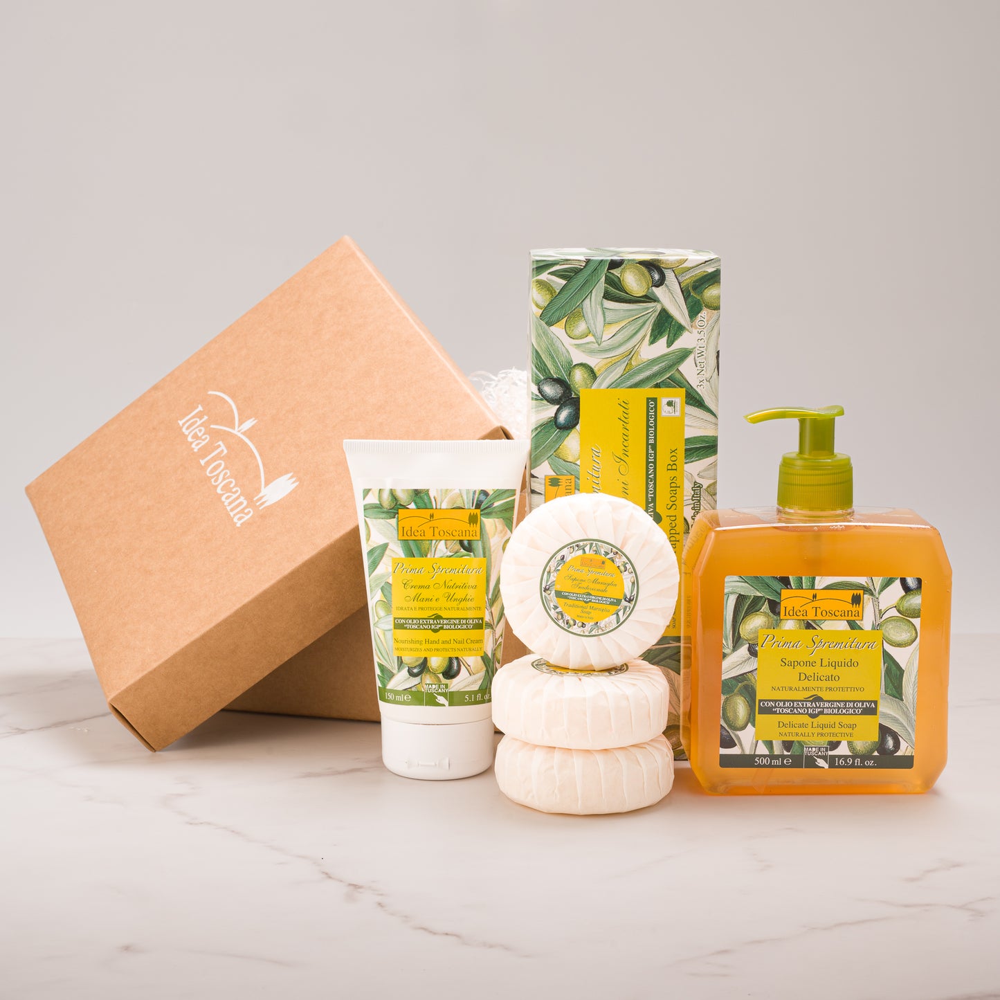 Natural wellness pack for hands and nails - Idea Toscana