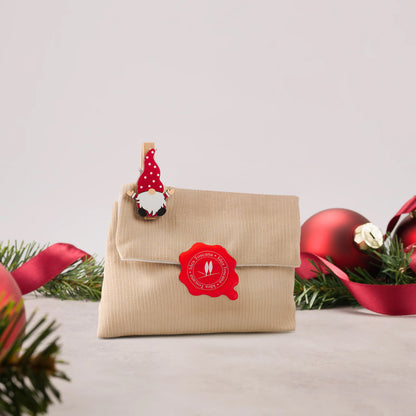 Elegant reindeer clutch bag