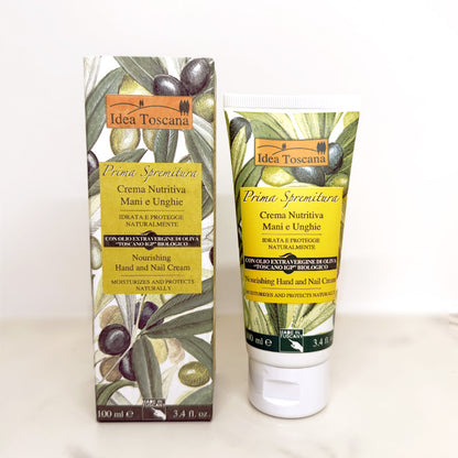 Nourishing hand and nail cream Prima Spremitura 100ml - Idea Toscana 