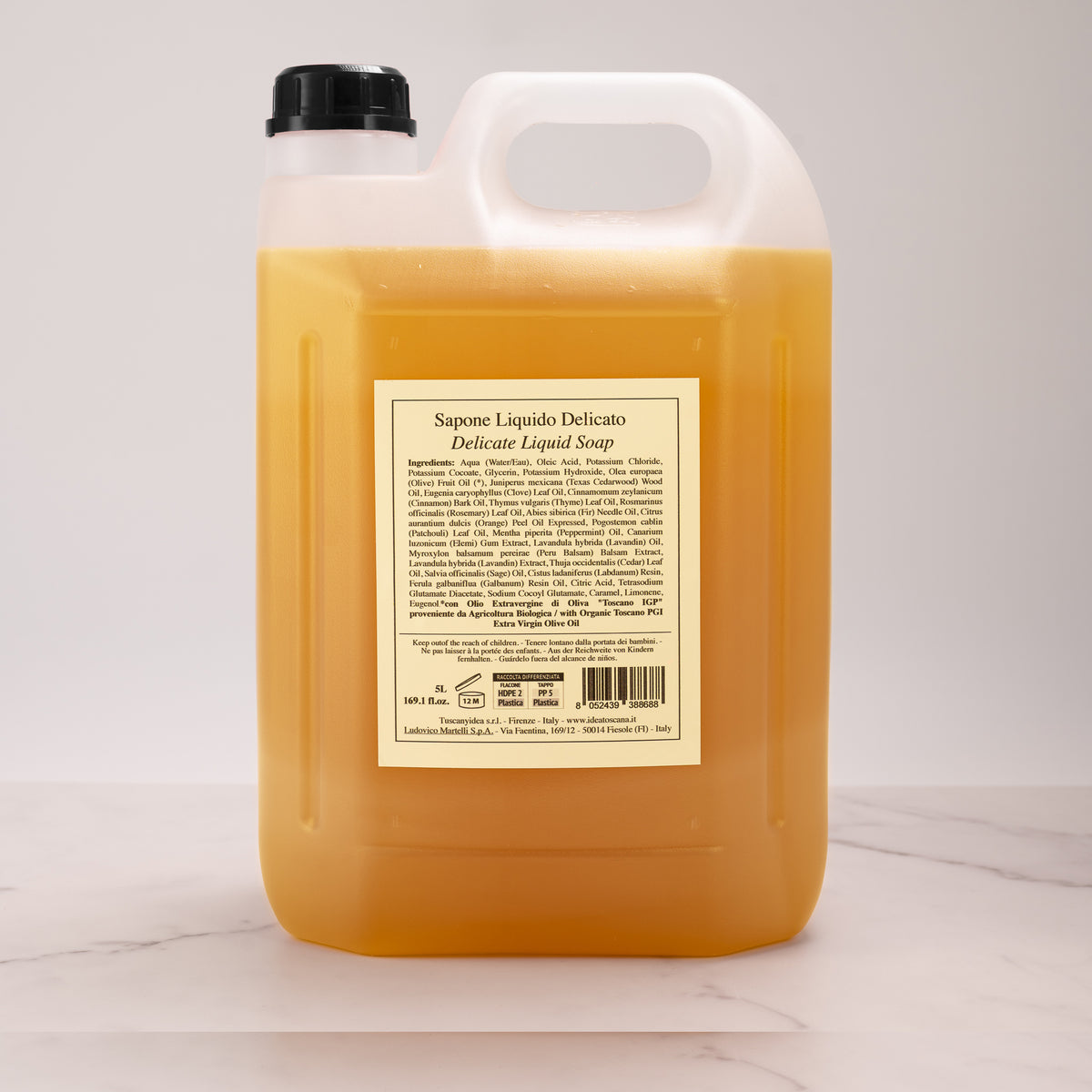 Prima Spremitura Flüssigseife Nachfüllung 5L - Idea Toscana