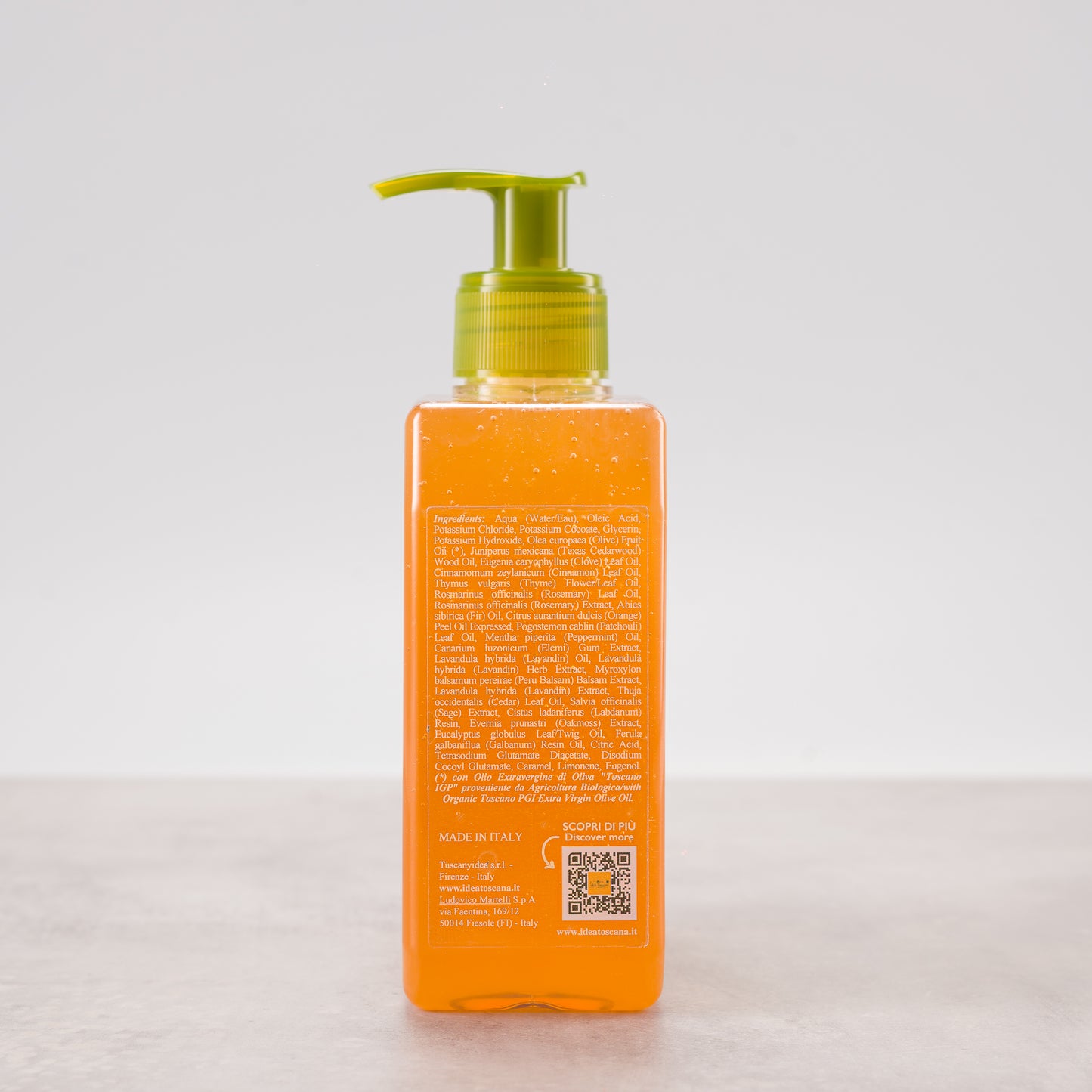 Liquid Soap Dispenser Prima Spremitura 500ml - Idea Toscana